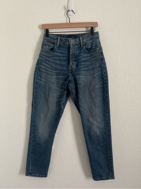 Lucky Brand Women's Size 4/27 A Blue The Drew Mom High Rise Taper Jeans